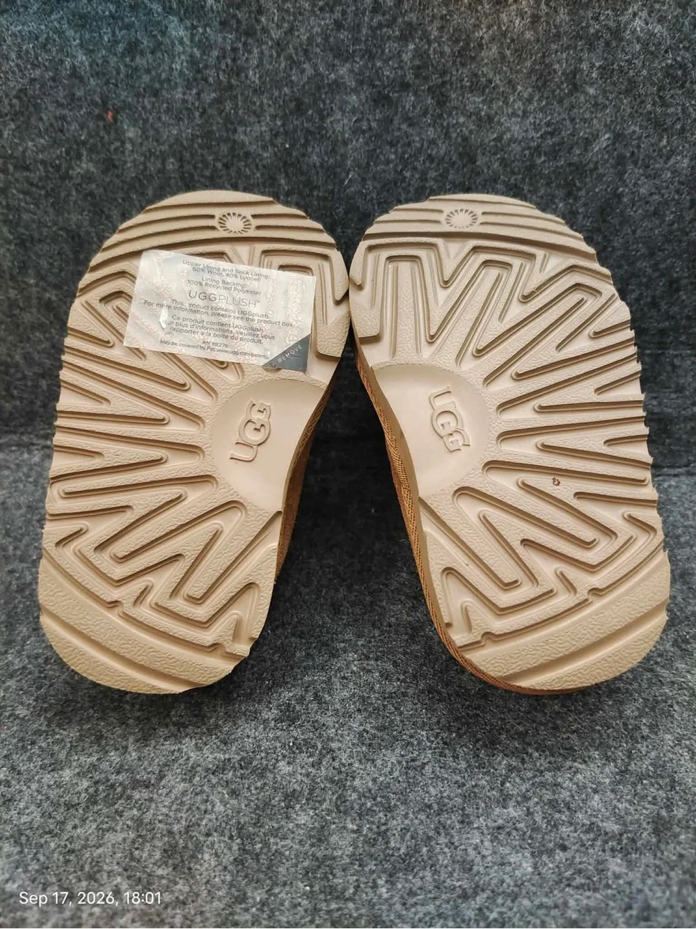 NWOB UGG Tasman II 1019066-T-Chestnut Toddler sz 6